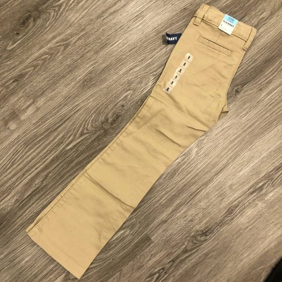 Girl Boots Cut Beige Jeans - Picture 2 of 5